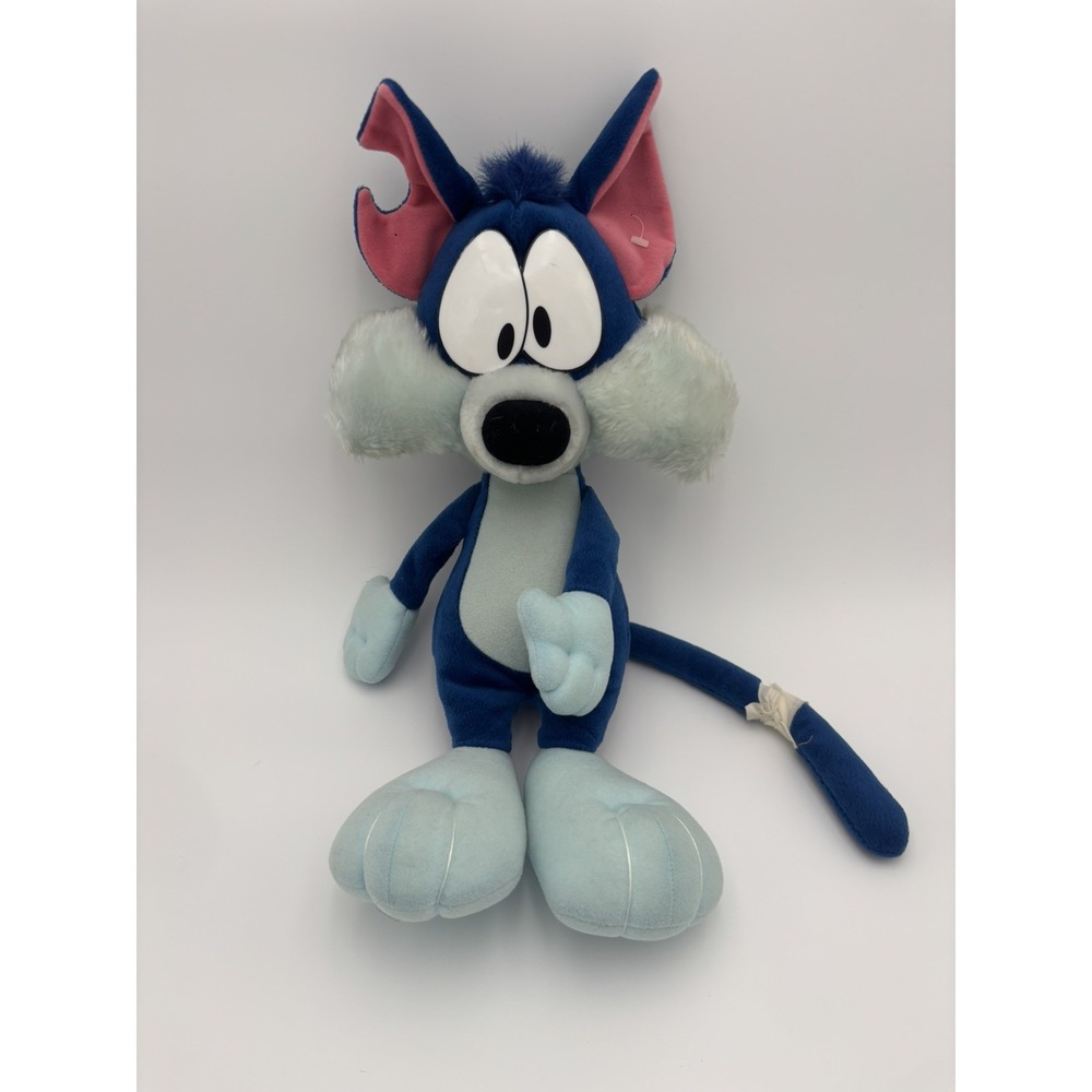 Vintage Tiny Toon Adventures Furrball 21" Plush WARNER Bros